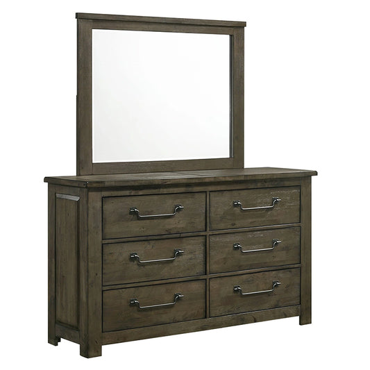 Maverick - Dresser & Mirror - Gray