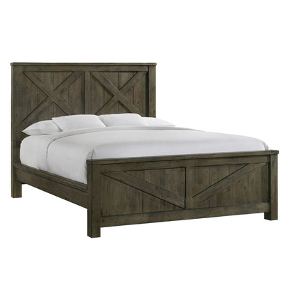 Maverick - King Bed - Gray