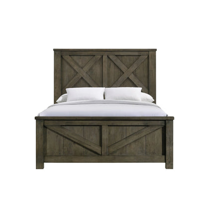 Maverick - Queen Bed - Gray
