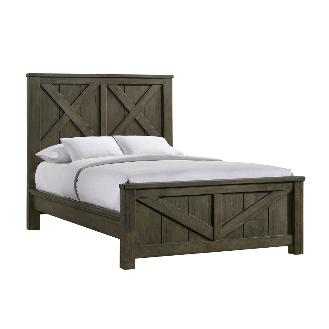 Maverick - Queen Bed - Gray