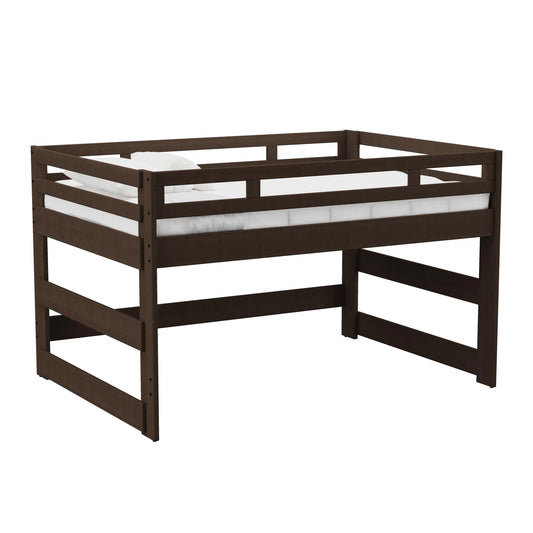 Cali Kids - Full Junior Loft Bed - Brown