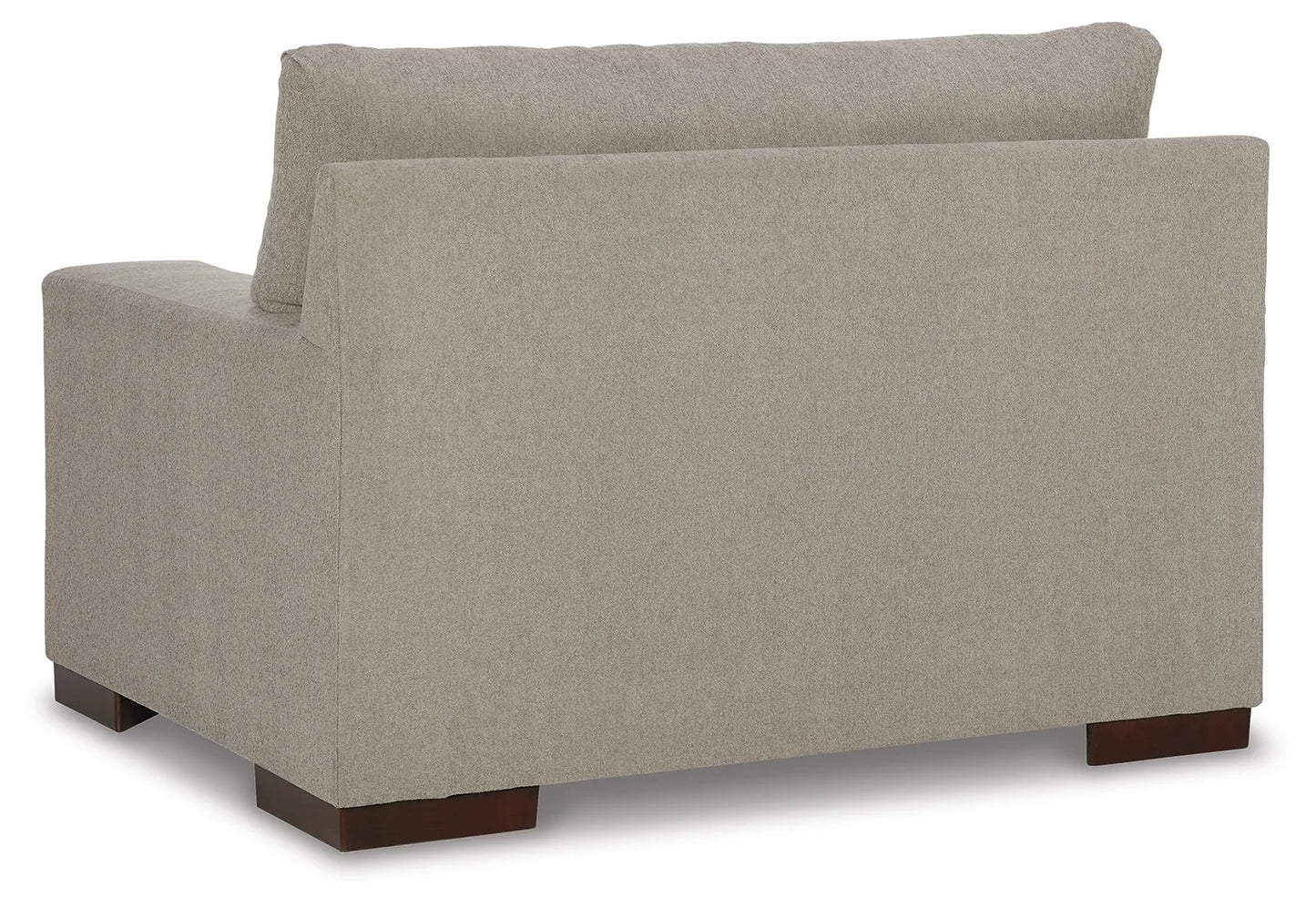 Maggie - Flax - 2 Pc. - Chair And A Half, Ottoman 3