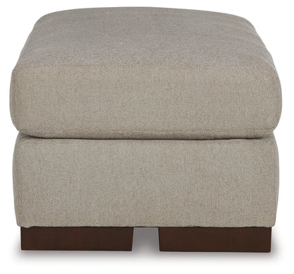 Maggie - Flax - 2 Pc. - Chair And A Half, Ottoman 6