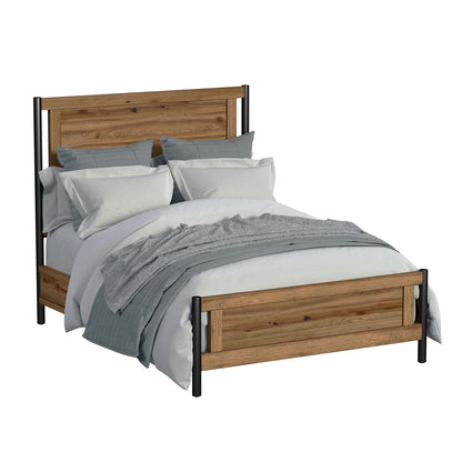 Norcross - Queen Standard Bed - Hickory