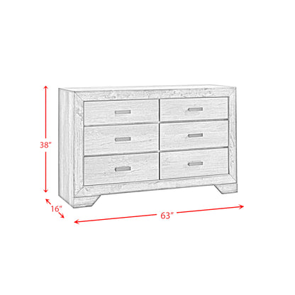 Nathan - Dresser - Gray Oak Finish