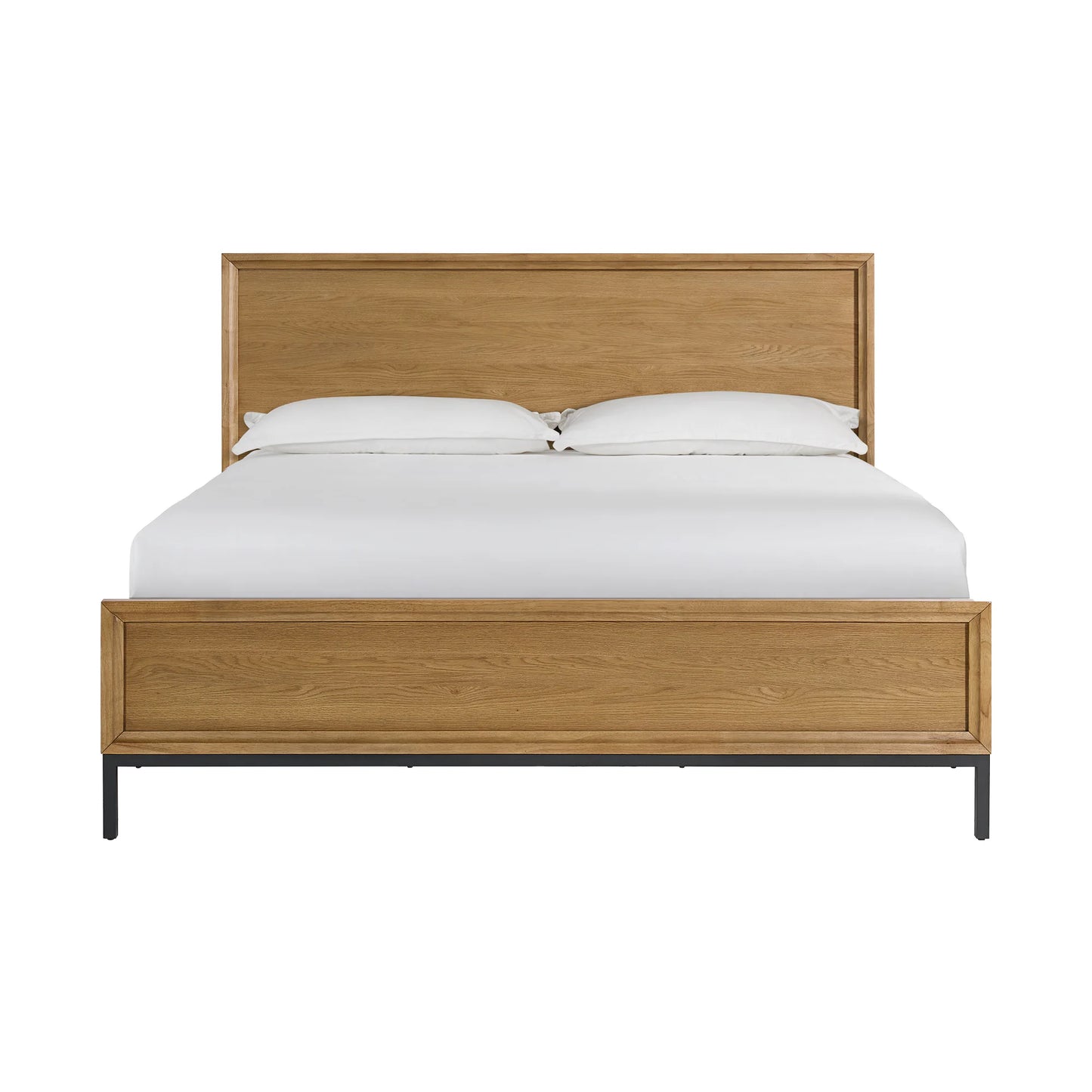 Newport - King Bed - Natural Oak