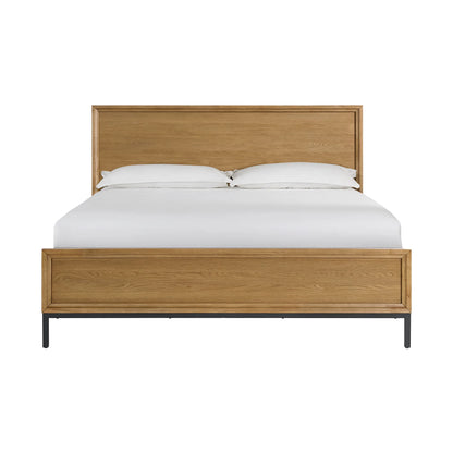 Newport - King Bed - Natural Oak