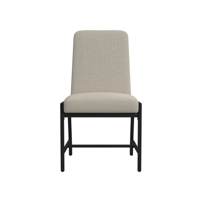 Newport - Upholstered Chair - Natural Oak / Gray