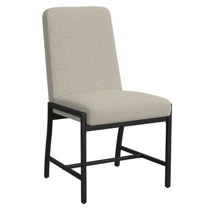 Newport - Upholstered Chair - Natural Oak / Gray