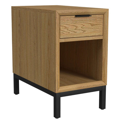 Newport - Chairside Table - Natural Oak