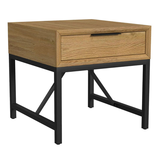 Newport - End Table - Natural Oak