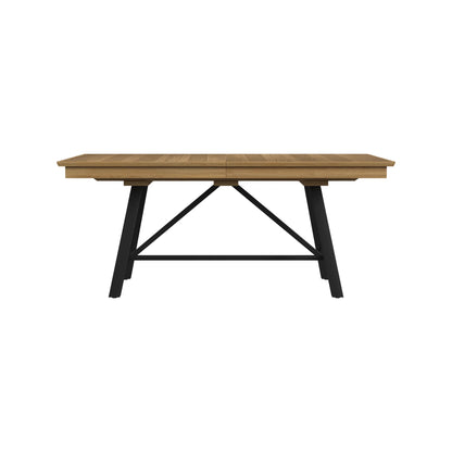 Newport - Trestle Table - Natural Oak