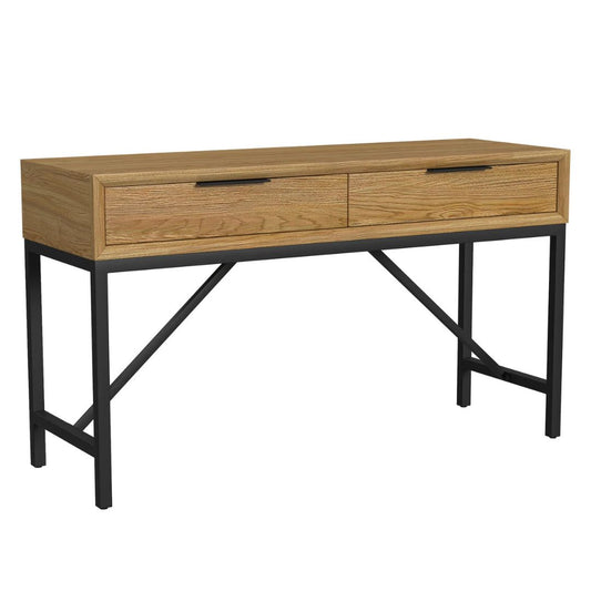 Newport - Sofa Back Table - Natural Oak