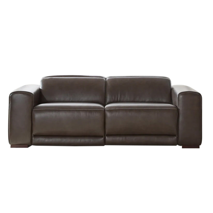 Deacon - 2 Piece Sofa - Boston Charcoal Leather