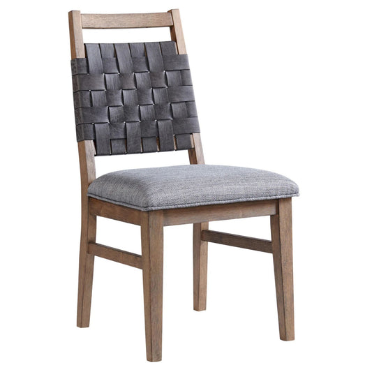 Oslo - Woven Chair - Weathered Chestnut
