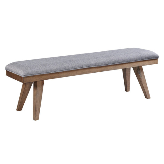 Oslo - Backless Bench - Weathered Chestnut