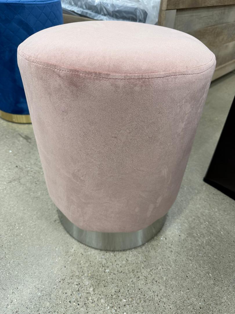 Ottoman/Stool - Pink