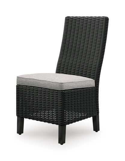 Ashley “Beachcroft” Outdoor Side Chairs with Cushions