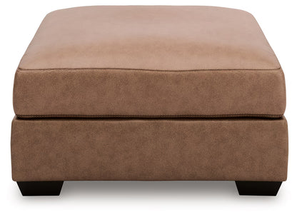 WillowBend - Caramel - Oversized Accent Ottoman