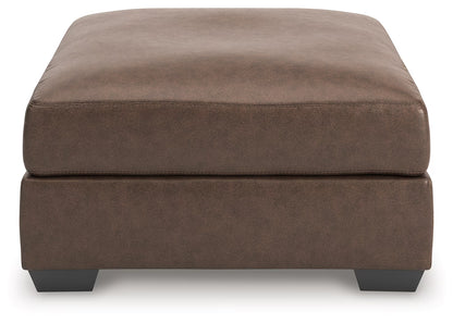 WillowBend - Umber - Oversized Accent Ottoman
