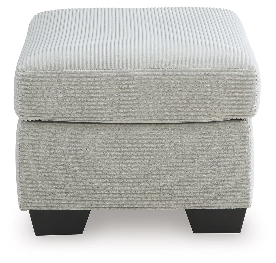 Greenbriar - Smoke - Ottoman
