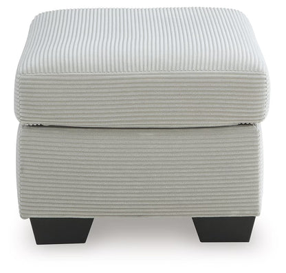 Greenbriar - Smoke - Ottoman