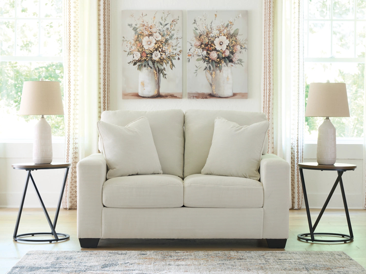 Greenbriar - Ivory - Loveseat