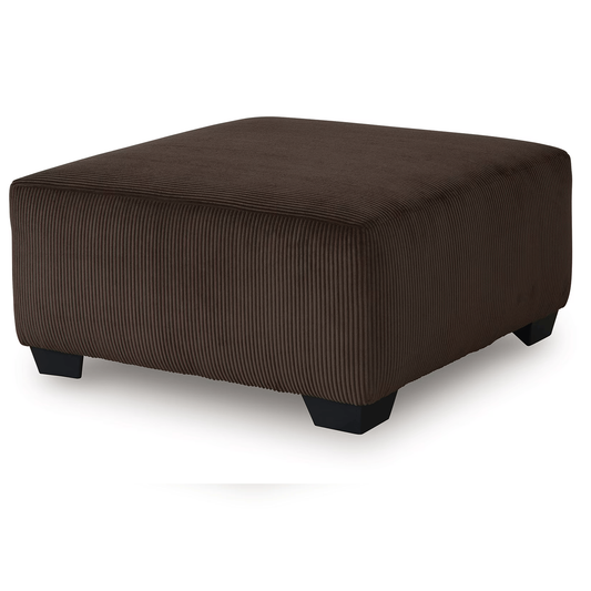 Kimlee - Chocolate - Oversized Accent Ottoman