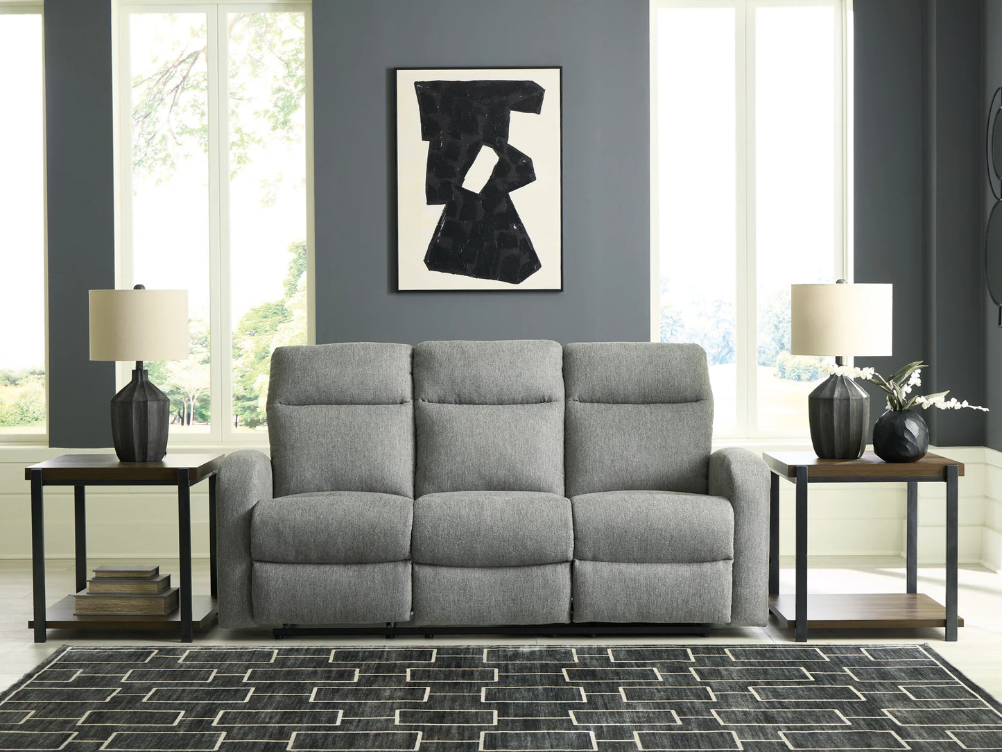 Gauntlet - Sterling - Reclining Sofa