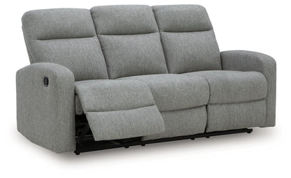 Gauntlet - Sterling - Reclining Sofa