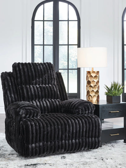 Rhine Falls - Onyx - Zero Wall Recliner