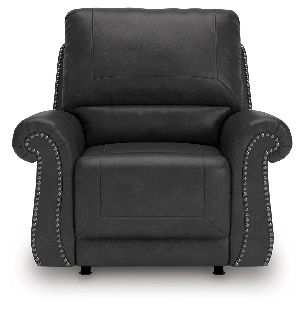Chasemore - Granite - Swivel Glider Recliner