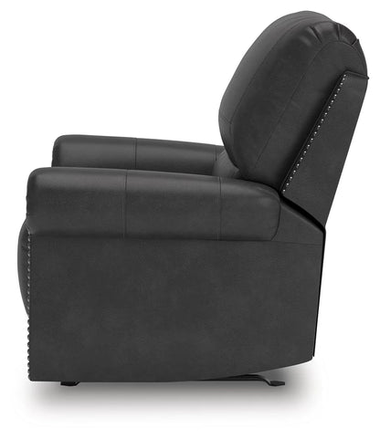 Chasemore - Granite - Swivel Glider Recliner