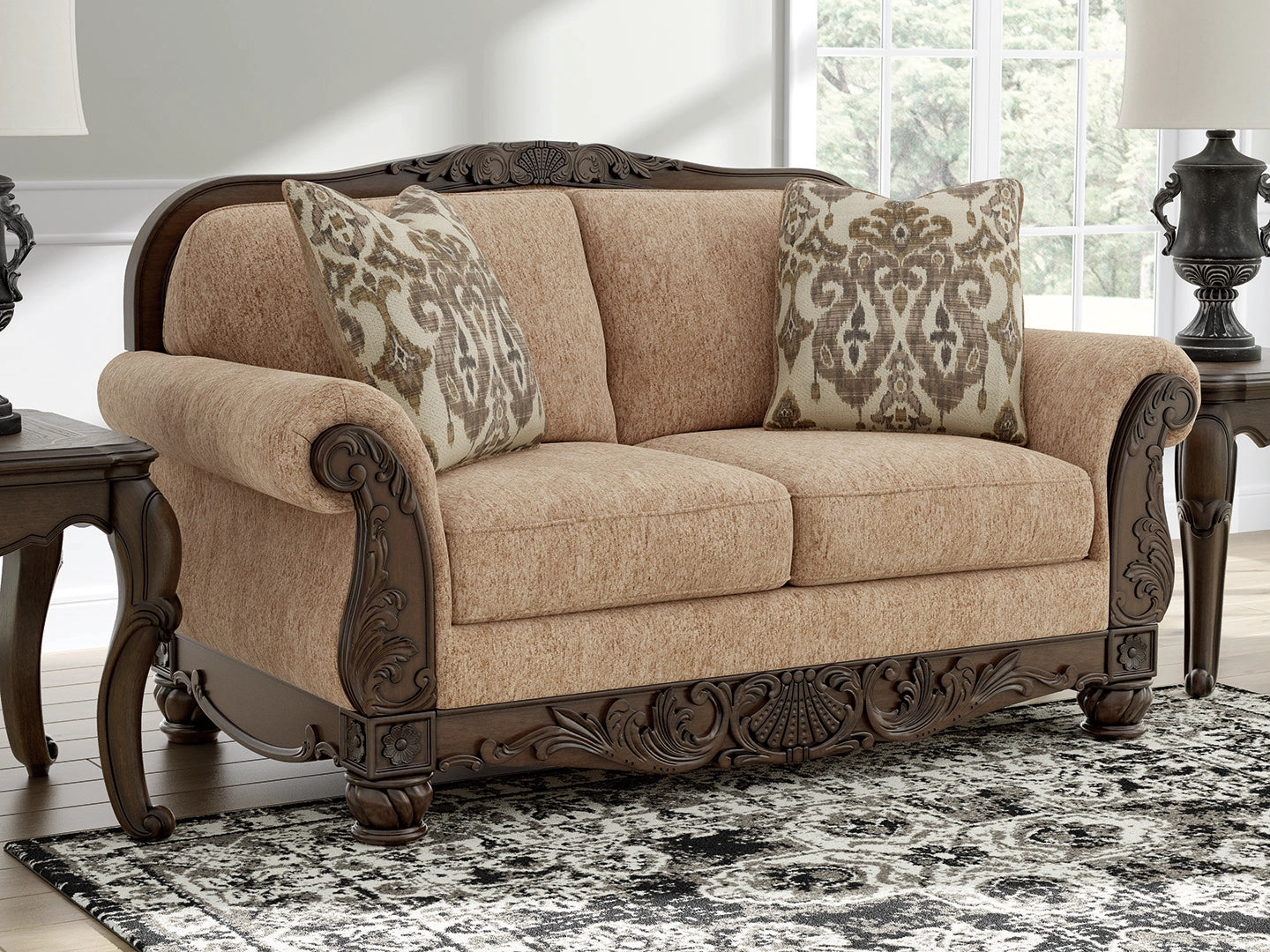 Chelsworth - Golden - Loveseat