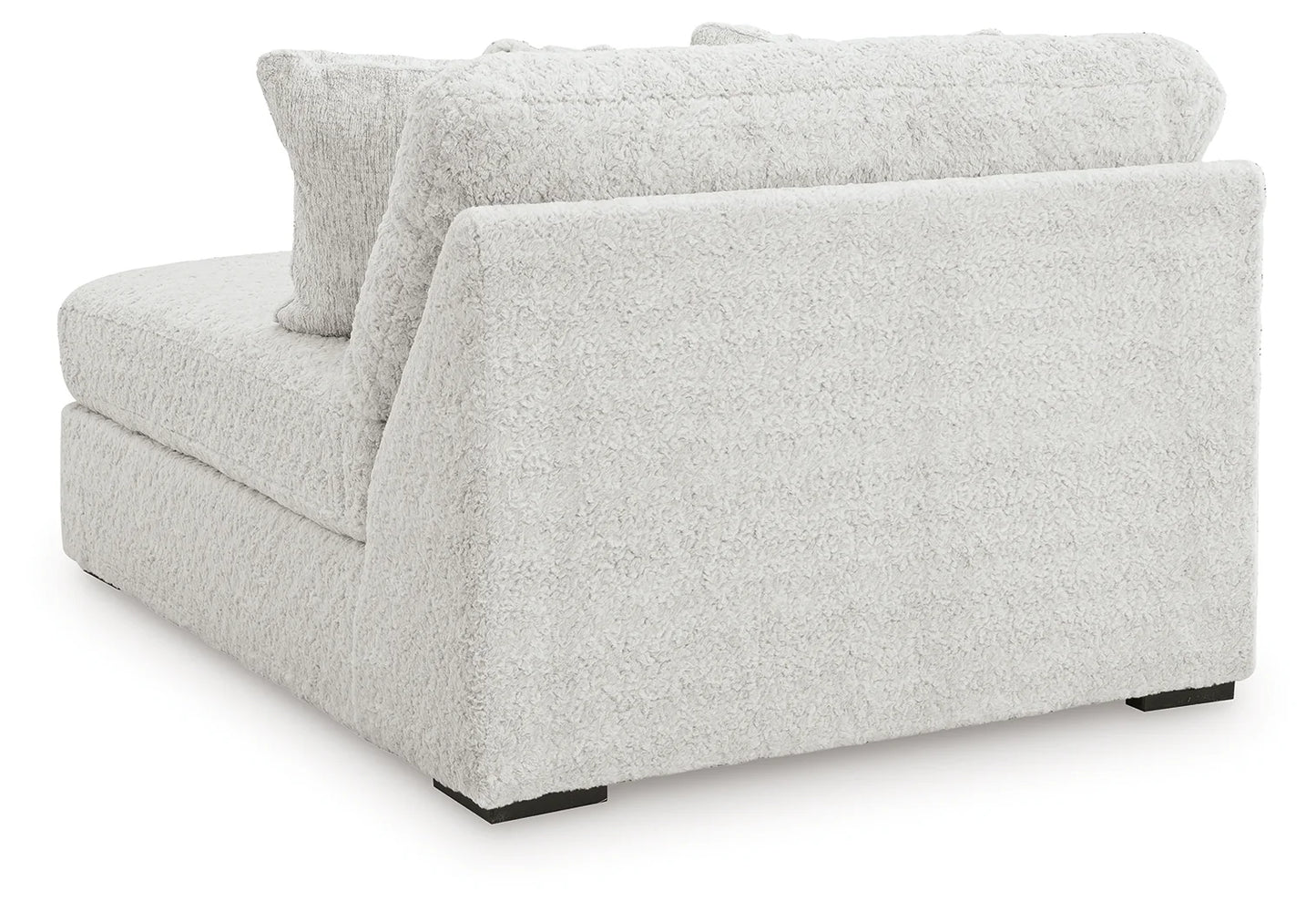 Cuddle Plush - 5-Piece Sectional With Armless Chaise And RAF Corner Chair - Arctic
