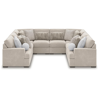 Cuddle Plush - Arctic - 8-Piece Sectional