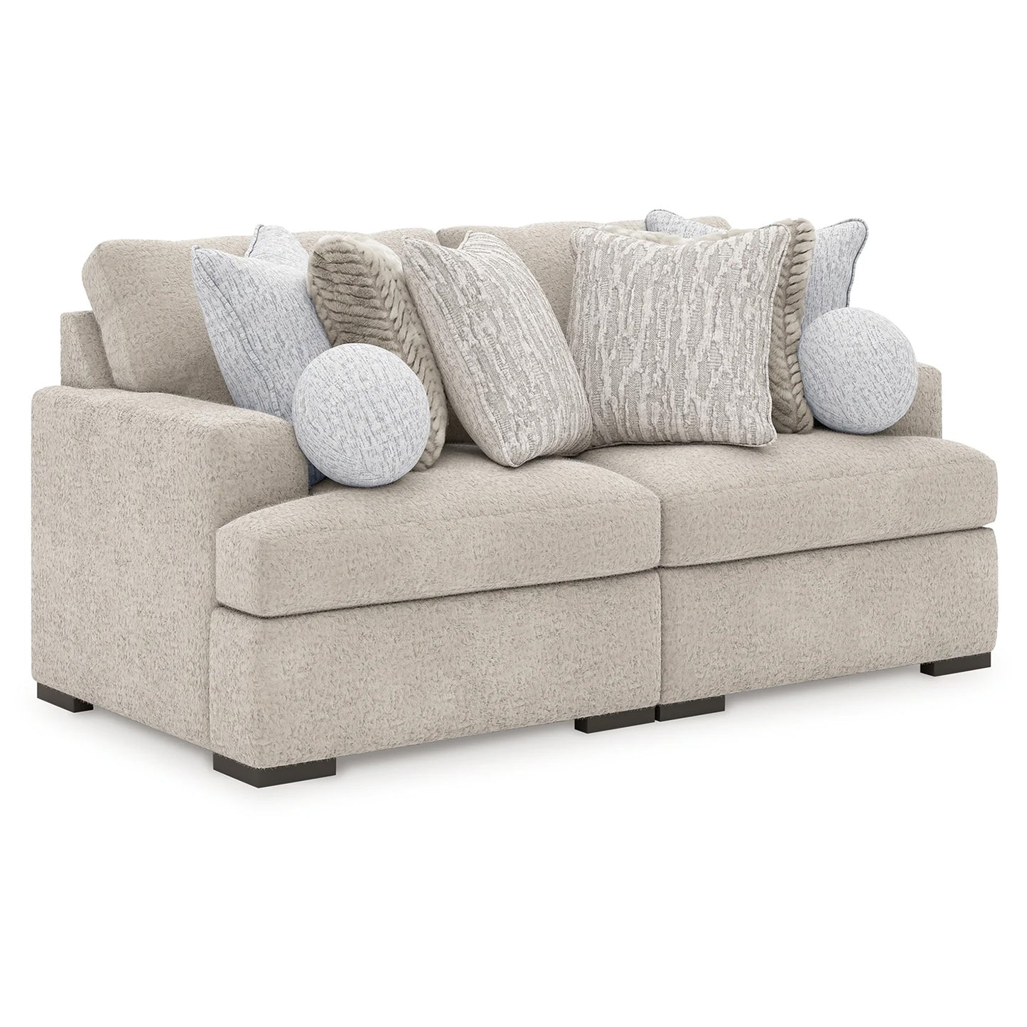 Cuddle Plush - Arctic - 2-Piece Sectional