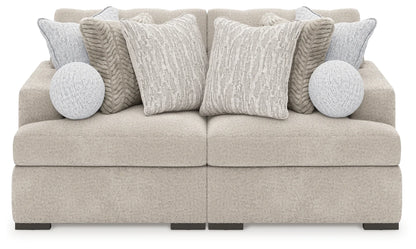 Cuddle Plush - Arctic - 2-Piece Sectional