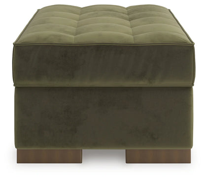 Caspian-Town - Olive - Oversized Accent Ottoman