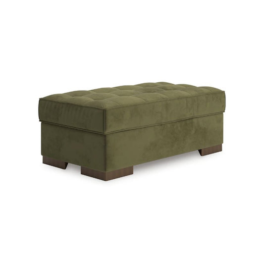 Caspian-Town - Olive - Oversized Accent Ottoman