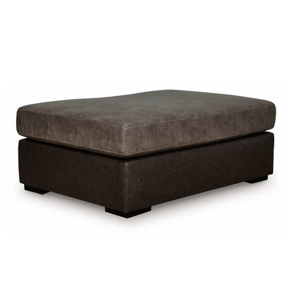 Castille Way - Oversized Accent Ottoman - Fossil