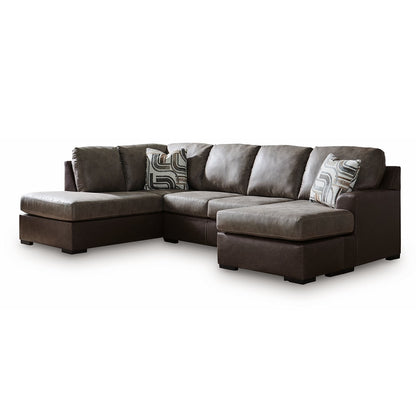 Castille Way - 2-Piece Sectional With LAF Corner Chaise - Fossil