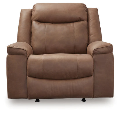 Status Check - Caramel - Rocker Recliner