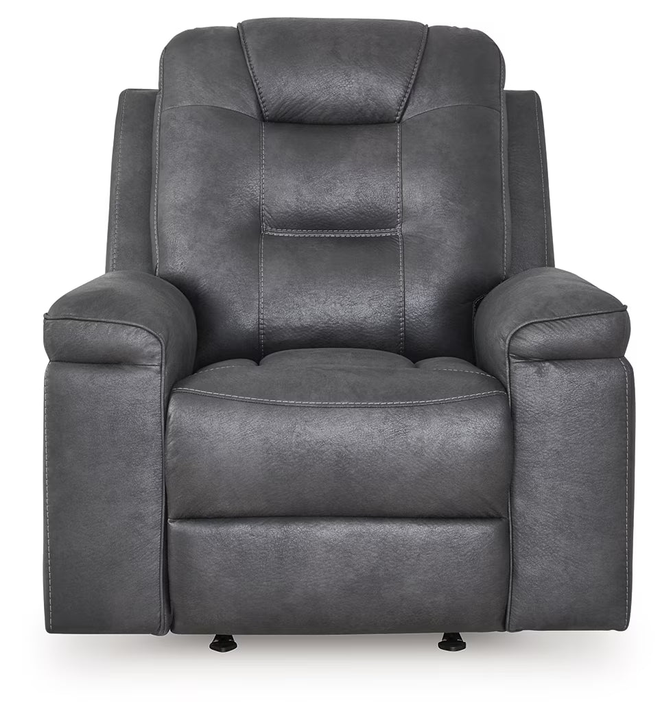 Stockworth - Granite - Rocker Recliner