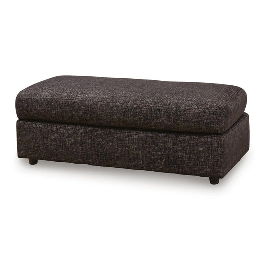 Lentiz - Oversized Accent Ottoman - Onyx