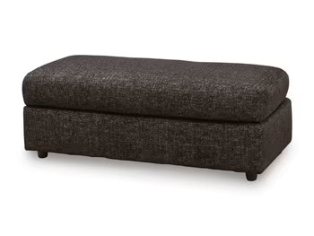 Lentiz - Oversized Accent Ottoman - Onyx