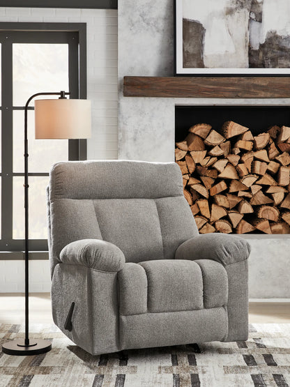 Hoyne Park - Rocker Recliner - Smoke