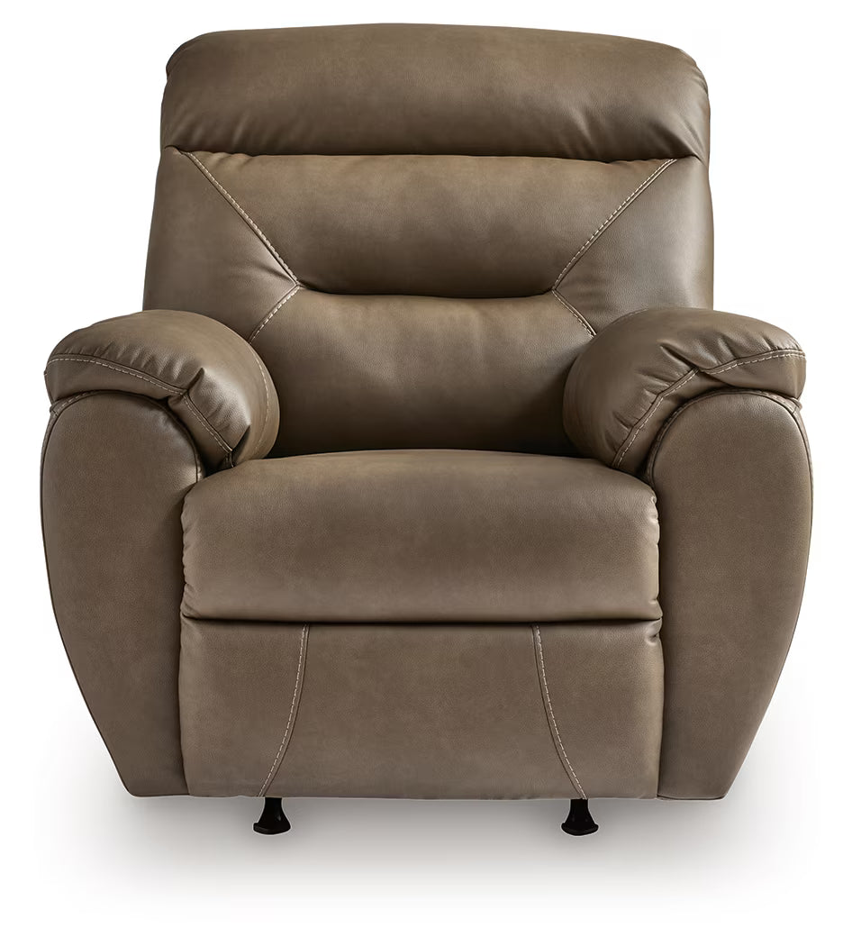 Elksworth - Rocker Recliner - Biscotti