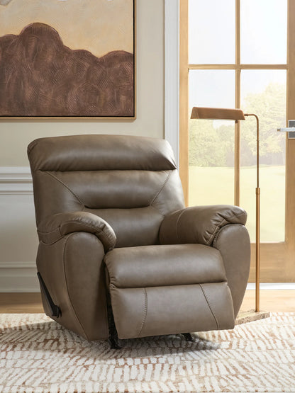 Elksworth - Rocker Recliner - Biscotti