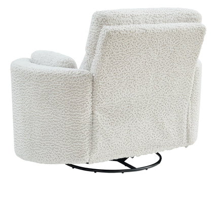 Gosaldo - Swivel Glider Power Recliner - Silver
